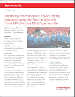 Ph 2022 Pca Thermo Fisher Application Note Monitoring Pharmaceutical Solvent Ph 2022 Pca Thermo Fisher Application Note Monitoring Pharmaceutical Solvent