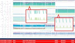 The team at a top-five global company was able to easily make out signal spikes associated with feeder behavior, providing preemptive identification of equipment issues. The team at a top-five global company was able to easily make out signal spikes associated with feeder behavior, providing preemptive identification of equipment issues.