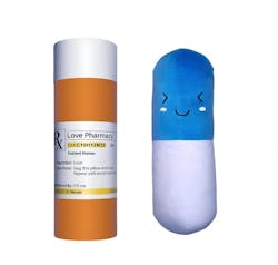 Punny Pillow Cute Pharmacy Pill Plush Punny Pillow Cute Pharmacy Pill Plush