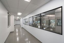 INCOG’s 90,000-square-foot facility is designed with transparency in mind, with 95% of processes visible without gowning up. INCOG’s 90,000-square-foot facility is designed with transparency in mind, with 95% of processes visible without gowning up.