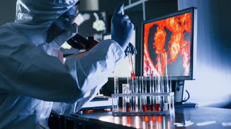 Pharmaceutical research worker