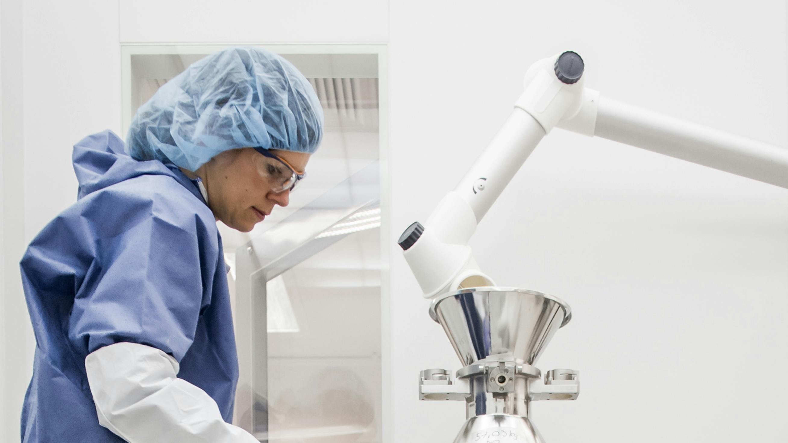 AstraZeneca manufacturing worker