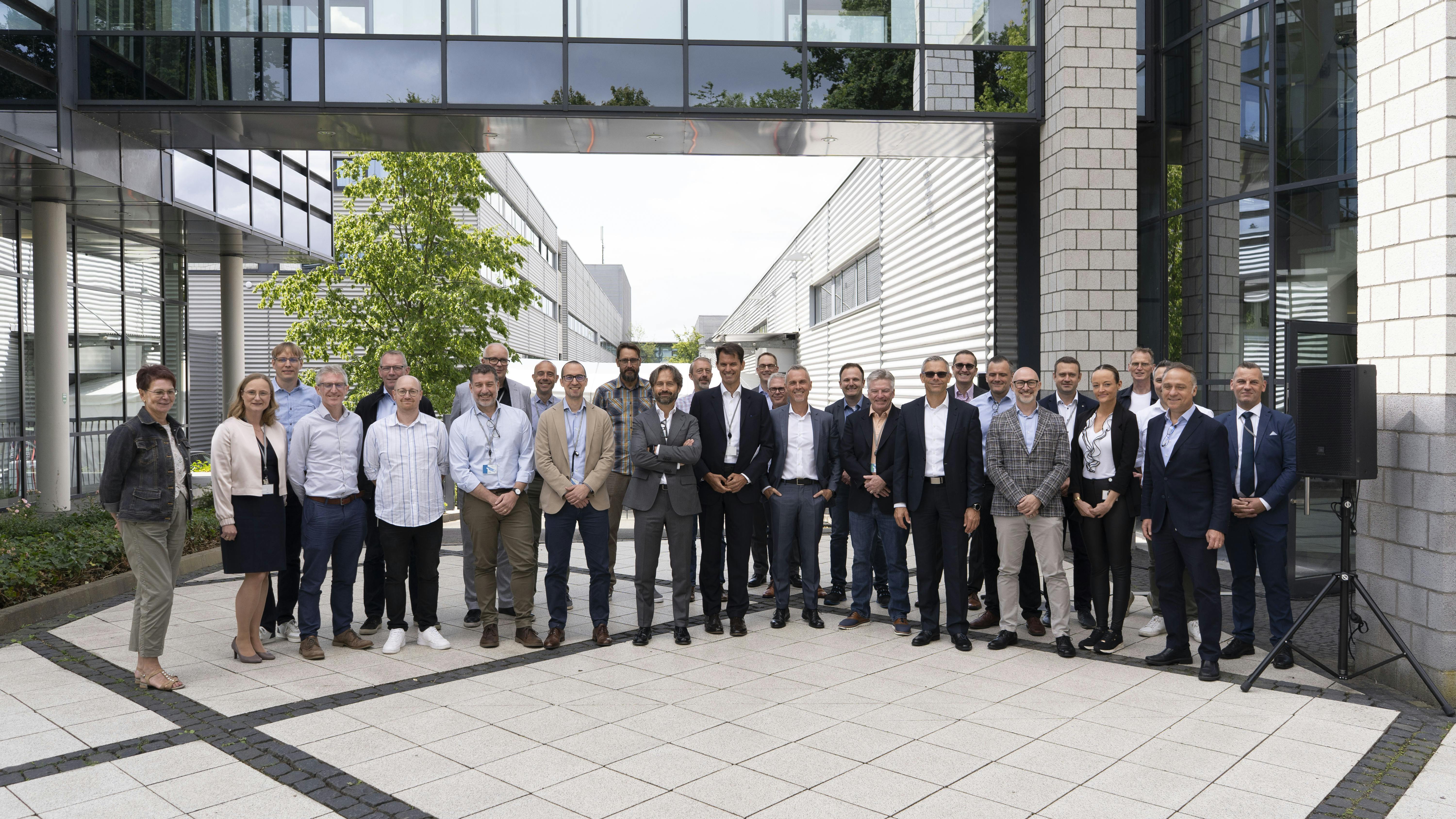 Stevanato capacity expansion ribbon cutting ceremony in Germany