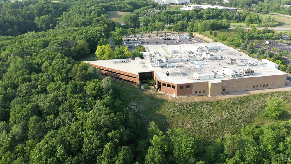 Aerial view of Lifecore headquarters in Minnesota