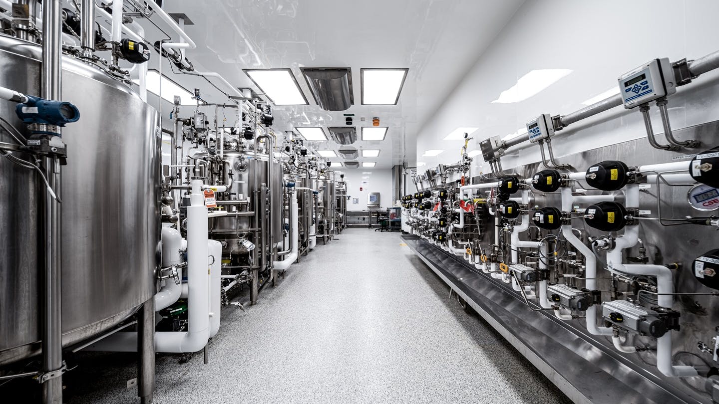 Pharma operations at Lotte Biologics Syracuse Bio Campus