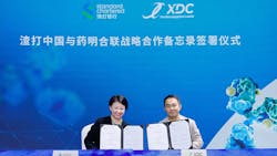 Standard Chartered WuXi XDC MOU signing event Standard Chartered WuXi XDC MOU signing event