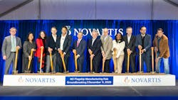Novartis ground breaking ceremony on Dec. 11 for North Carolina flagship manufacturing hub Novartis ground breaking ceremony on Dec. 11 for North Carolina flagship manufacturing hub