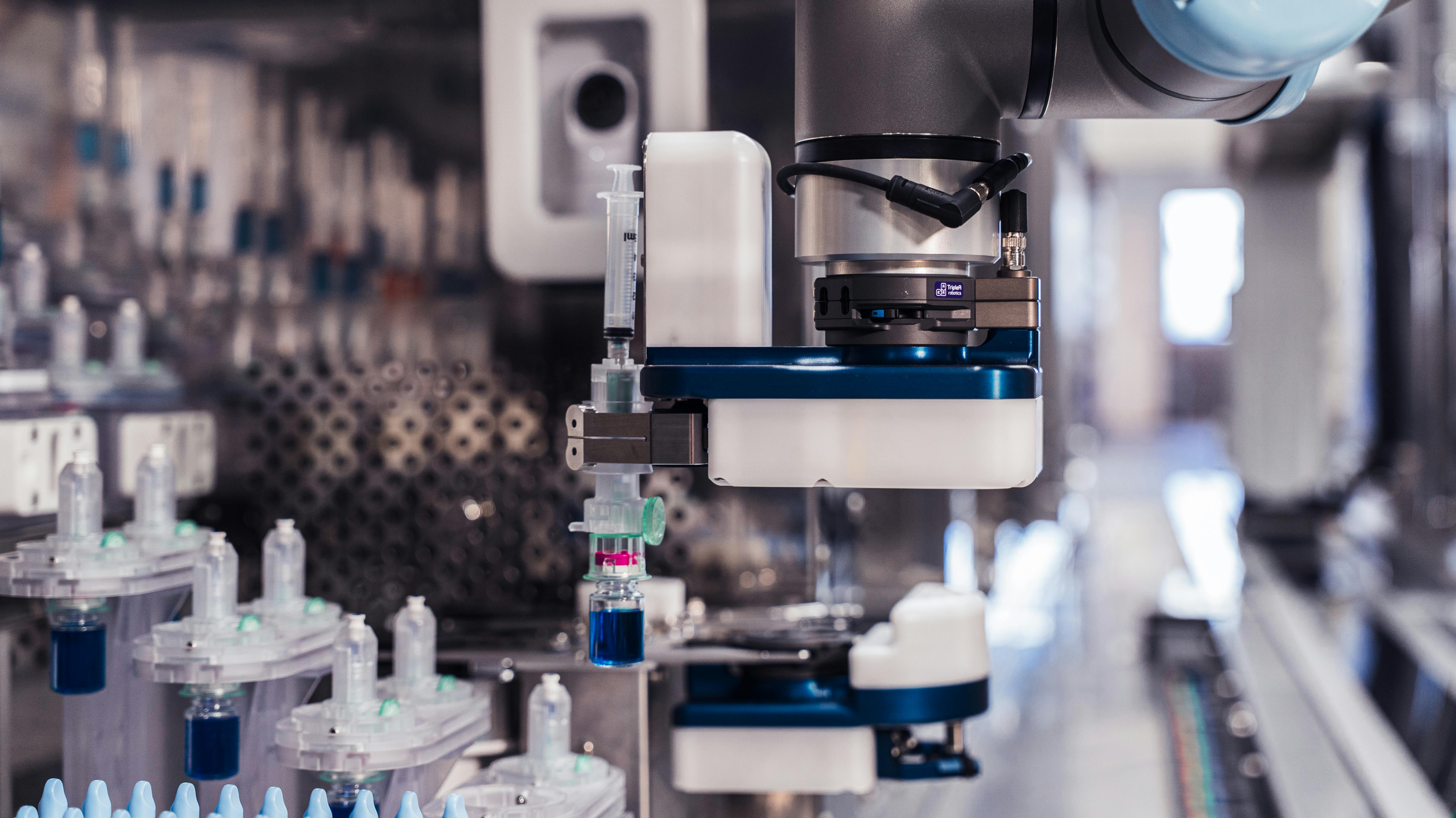 Multiply Labs robotics automated pharmaceutical operations