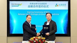 WuXi Biologic and Sinorda Biomedicine signing ceremeony of MOU WuXi Biologic and Sinorda Biomedicine signing ceremeony of MOU