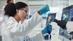 Glass vial, pipette and woman scientist in laboratory for medical study, research or experiment. Test tube, dropper and professional female person with chemical liquid for pharmaceutical innovation. Glass vial, pipette and woman scientist in laboratory for medical study, research or experiment. Test tube, dropper and professional female person with chemical liquid for pharmaceutical innovation.