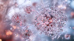 3D illustration of nanoparticles 3D illustration of nanoparticles