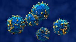 CAR T cells - isometric view 3d illustration CAR T cells - isometric view 3d illustration