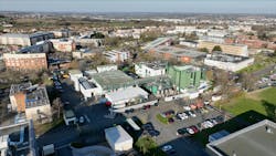 aerial view of Axplora site in Le Mans, France aerial view of Axplora site in Le Mans, France