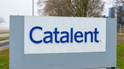 Catalent logo signage Catalent logo signage