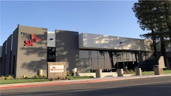 exterior shot of SK pharmteco facility exterior shot of SK pharmteco facility