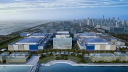 3D aerial view of new facility to provide research infrastructure for up to 30 biotech companies within Samsung Biologics' Bio Campus II to support the advancement of next-generation therapies 3D aerial view of new facility to provide research infrastructure for up to 30 biotech companies within Samsung Biologics' Bio Campus II to support the advancement of next-generation therapies