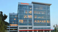 Exterior view of Thermo Fisher headquarters building