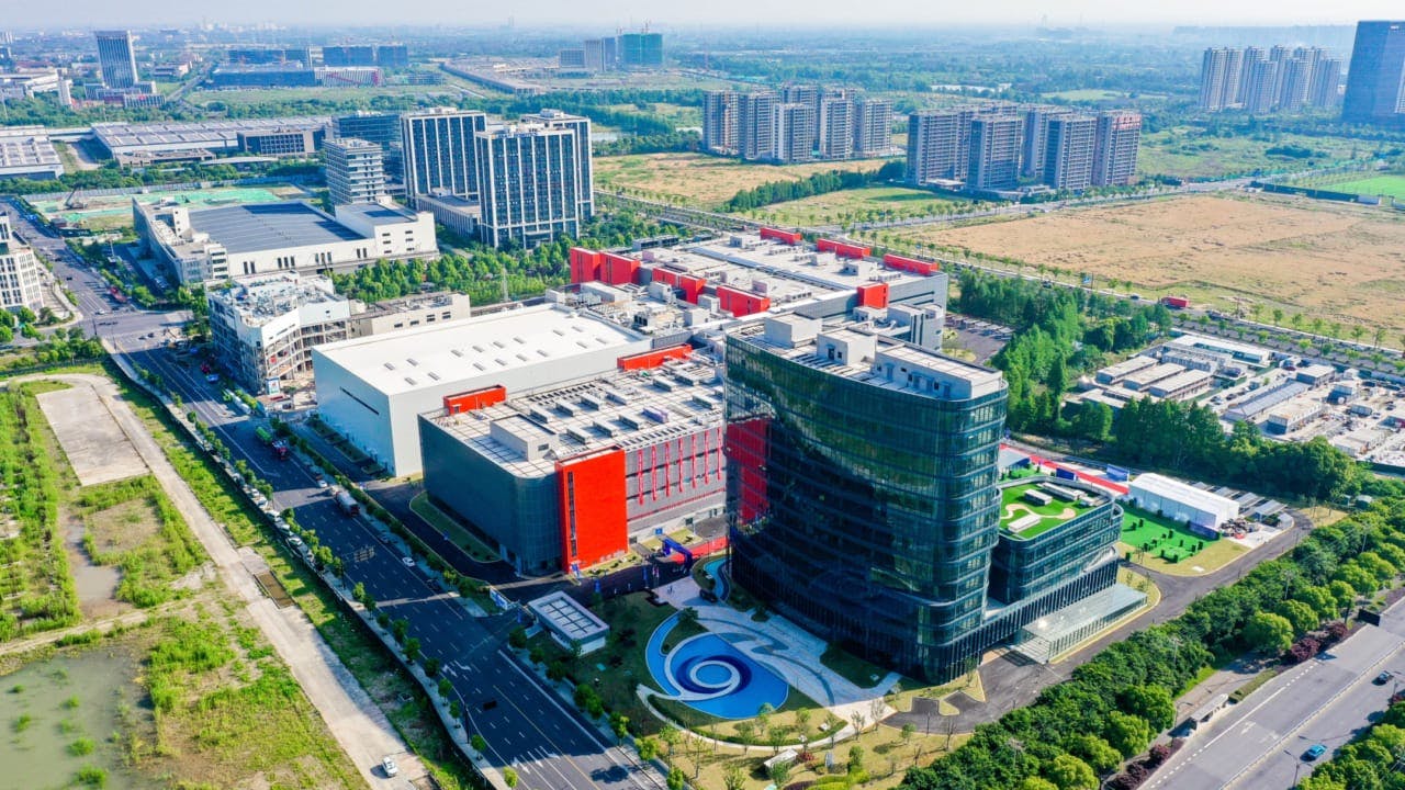 Aerial view of Altruist Biologics&rsquo; Hangzhou facility in China