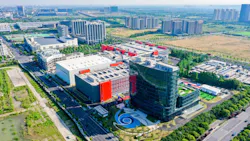 Aerial view of Altruist Biologics’ Hangzhou facility in China Aerial view of Altruist Biologics’ Hangzhou facility in China
