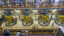 Interior of Evonik's Slovenská Ľupča site Interior of Evonik's Slovenská Ľupča site