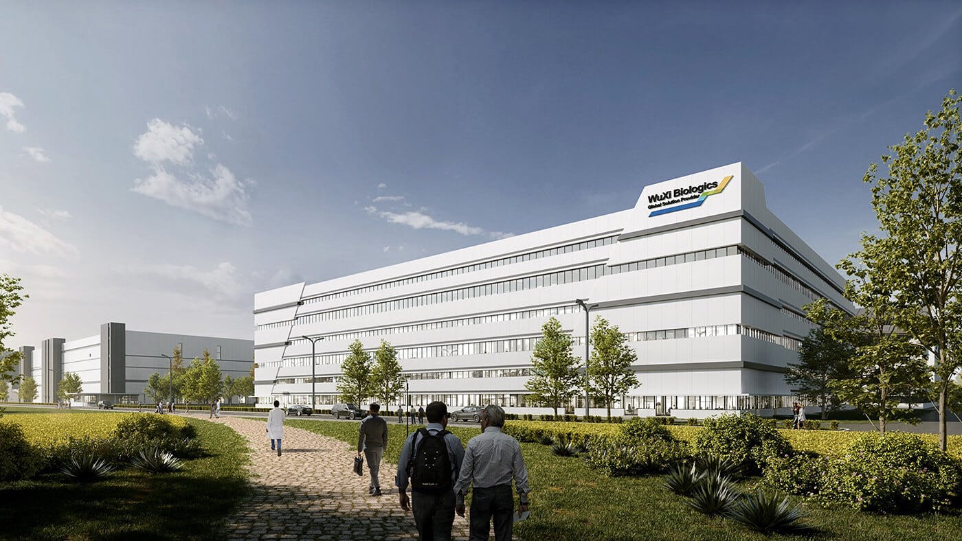 WuXi Biologics facility in Wenjiang, China