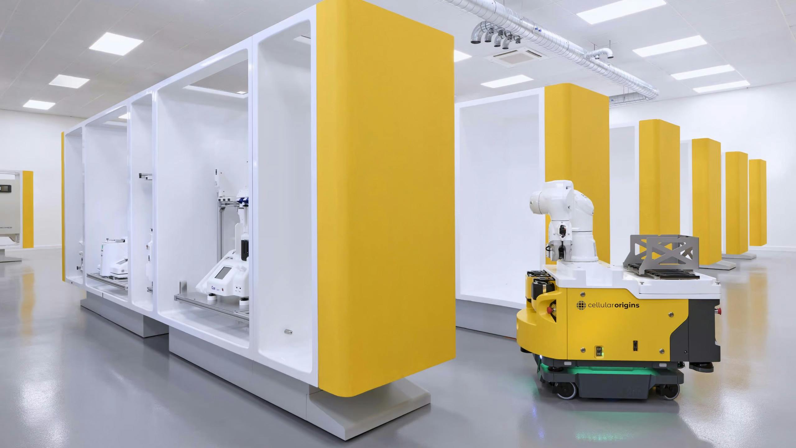 Cellular Origins' automated mobile robotic platform, Constellation