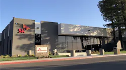 exterior building shot of SK pharmteco facility