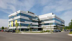 Exterior front view of Sartorius facility in Freiburg, Germany Exterior front view of Sartorius facility in Freiburg, Germany