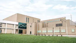Exterior view of Chime Biologics, KUBio modular biopharmaceutical factory Exterior view of Chime Biologics, KUBio modular biopharmaceutical factory