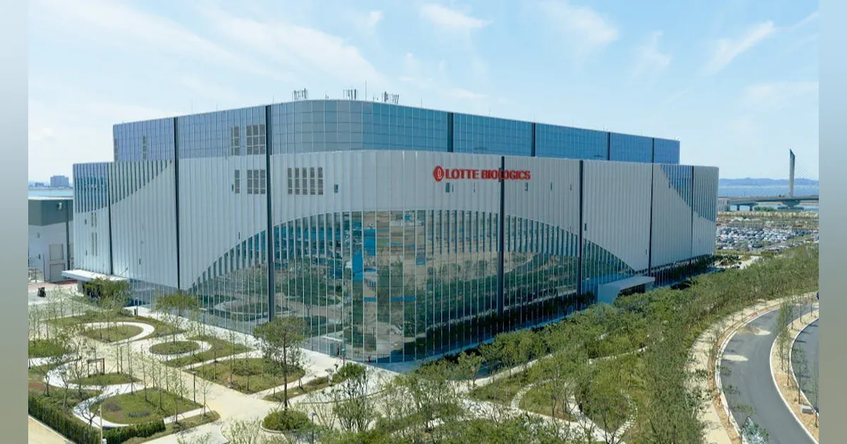 Lotte Biologics completes construction of South Korean manufacturing plant