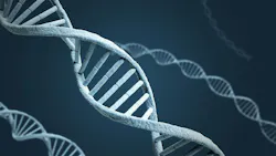 Nucleic acid. DNA. Double helix strand. 3d illustration. Nucleic acid. DNA. Double helix strand. 3d illustration.