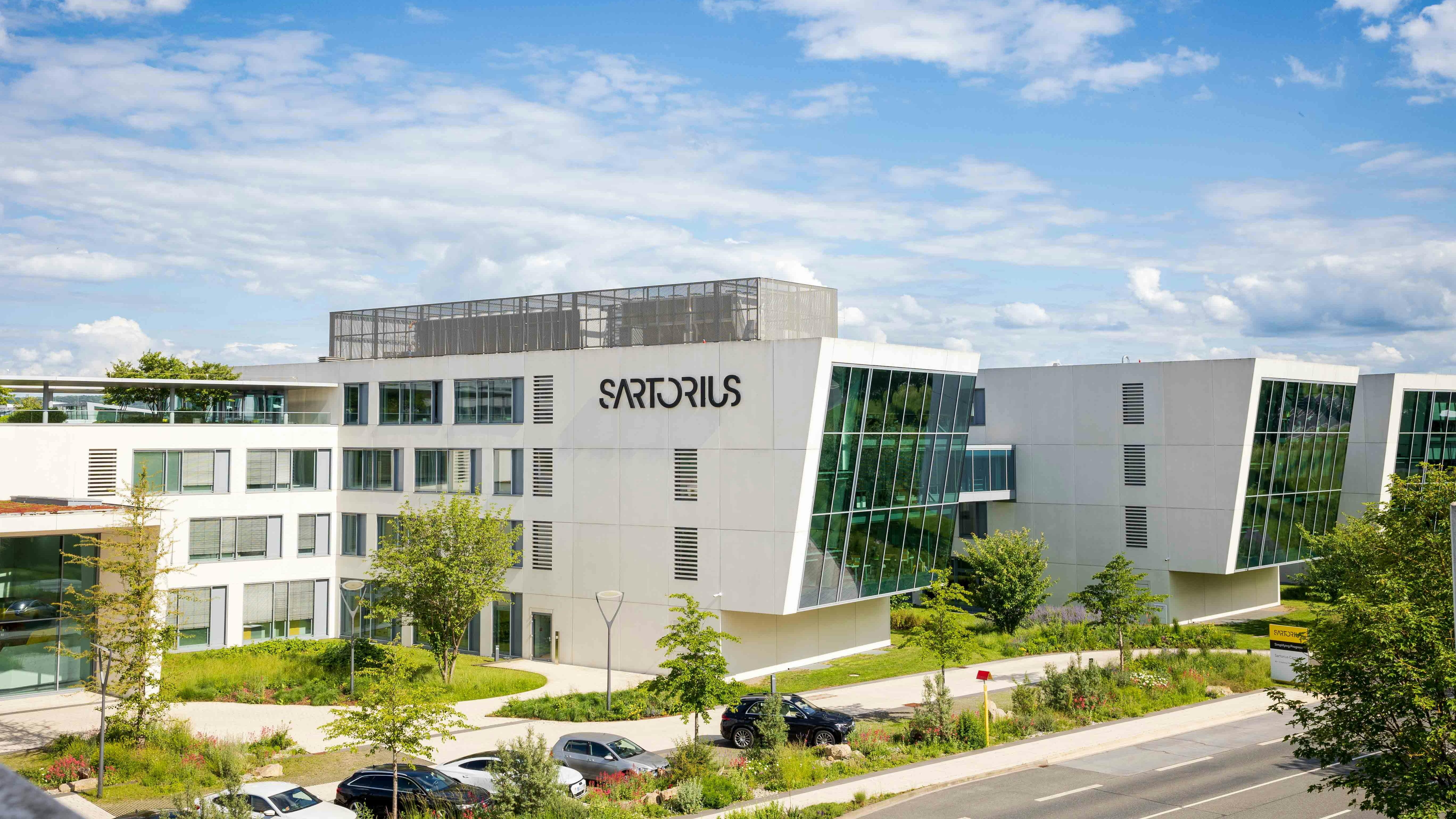 Exterior of Sartorius building