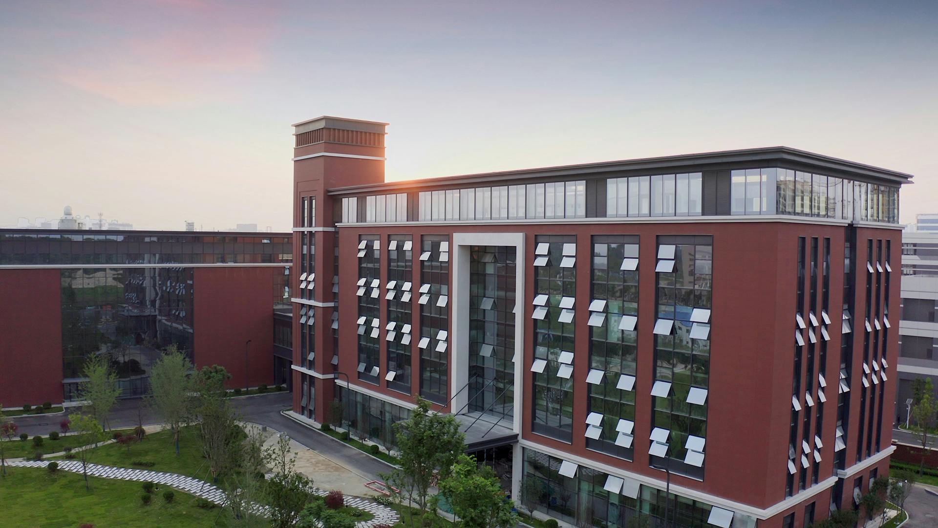 Exterior view of C Ray Therapeutics headquarters in Chengdu, China