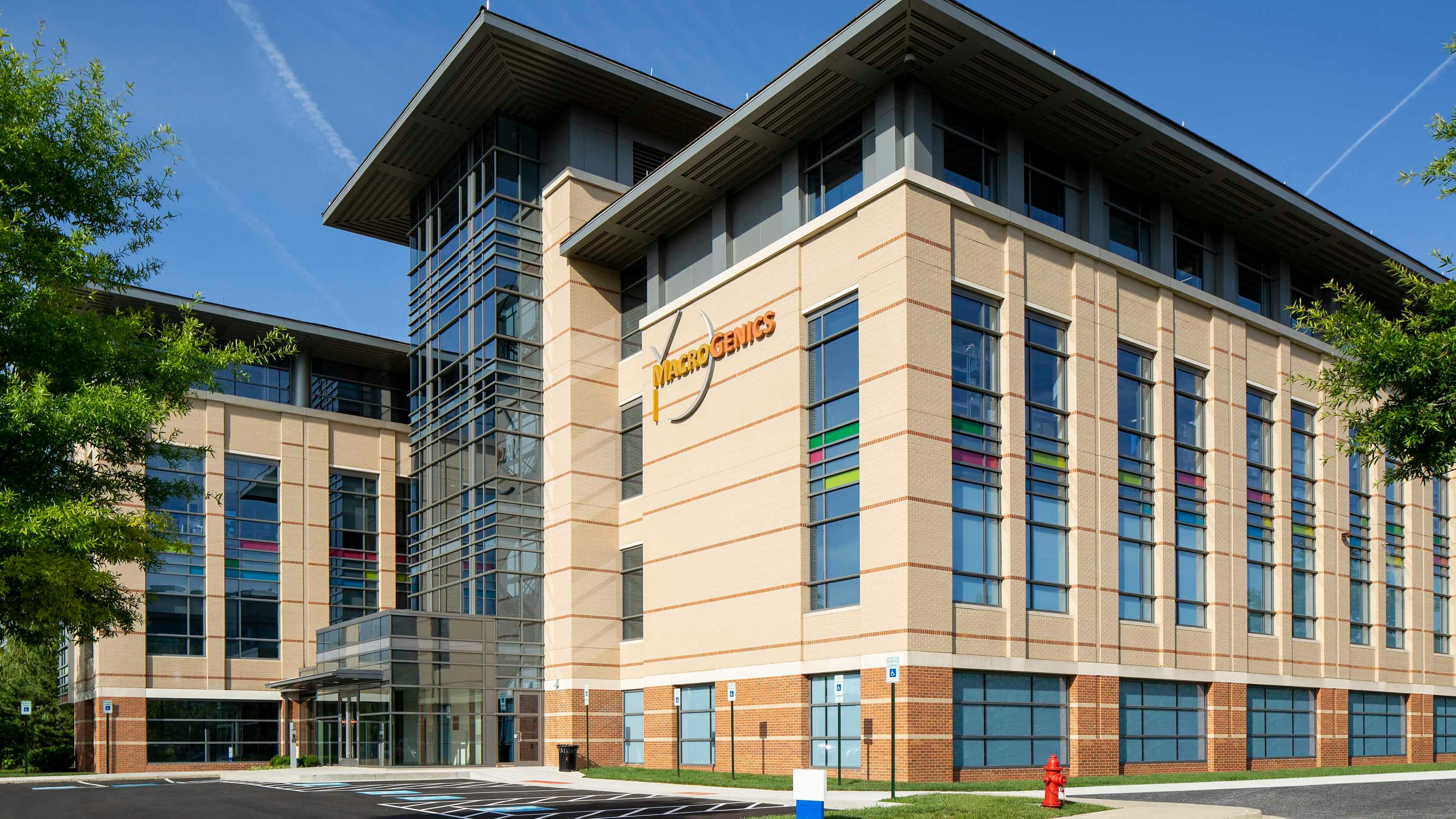 Exterior view of MacroGenics building