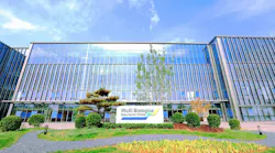 Exterior view of WuXi Biologics building in Hebei, China