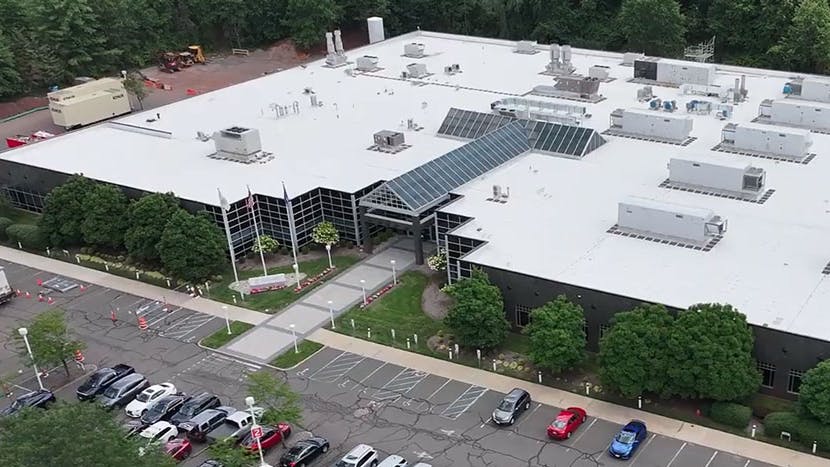 Aerial view of Cellares' Bridgewater, New Jersey facility