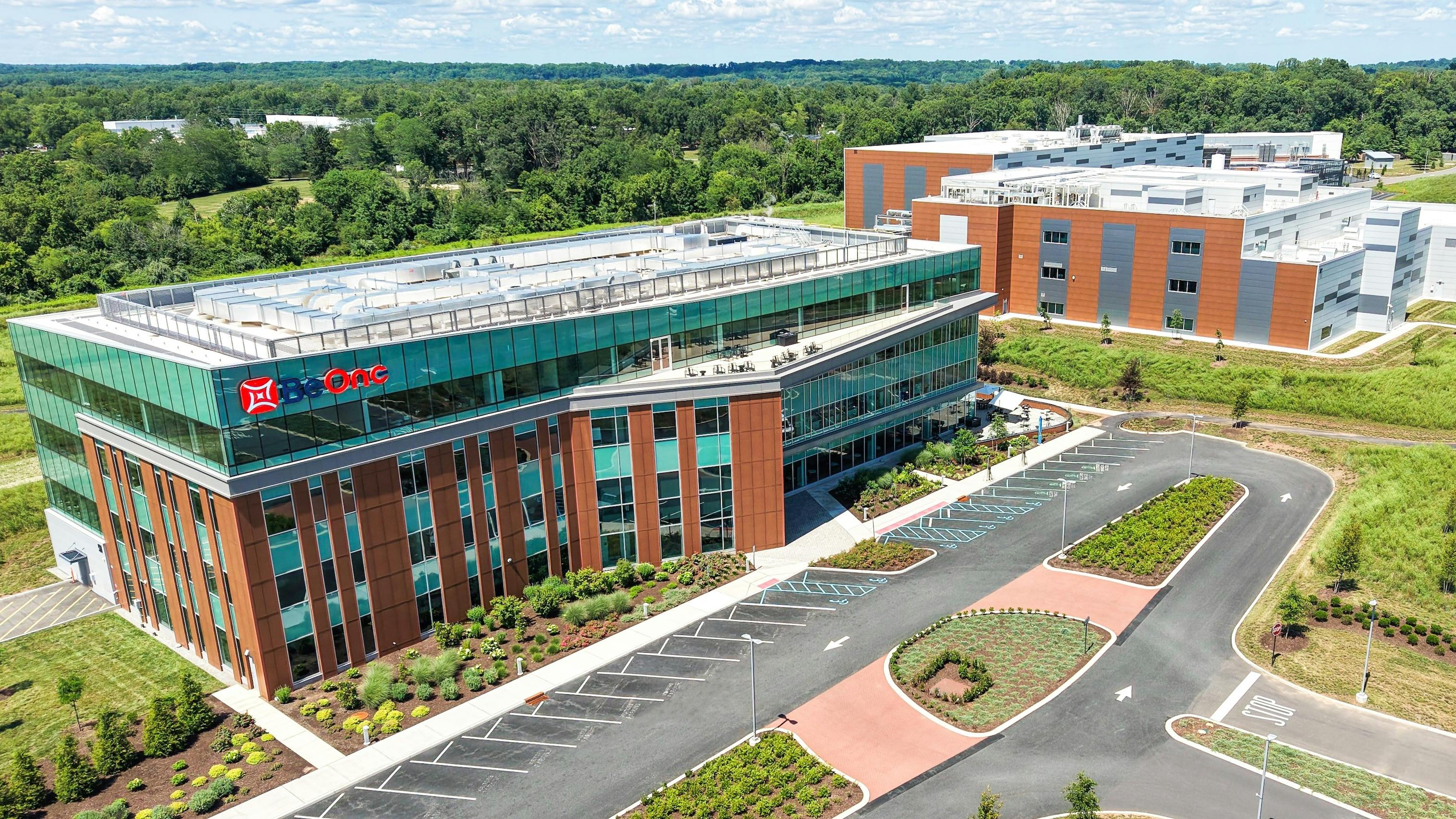 BeOne Medicines' biologics manufacturing facility and clinical R&D center of excellence at the Princeton West Innovation Campus in Hopewell, NJ.