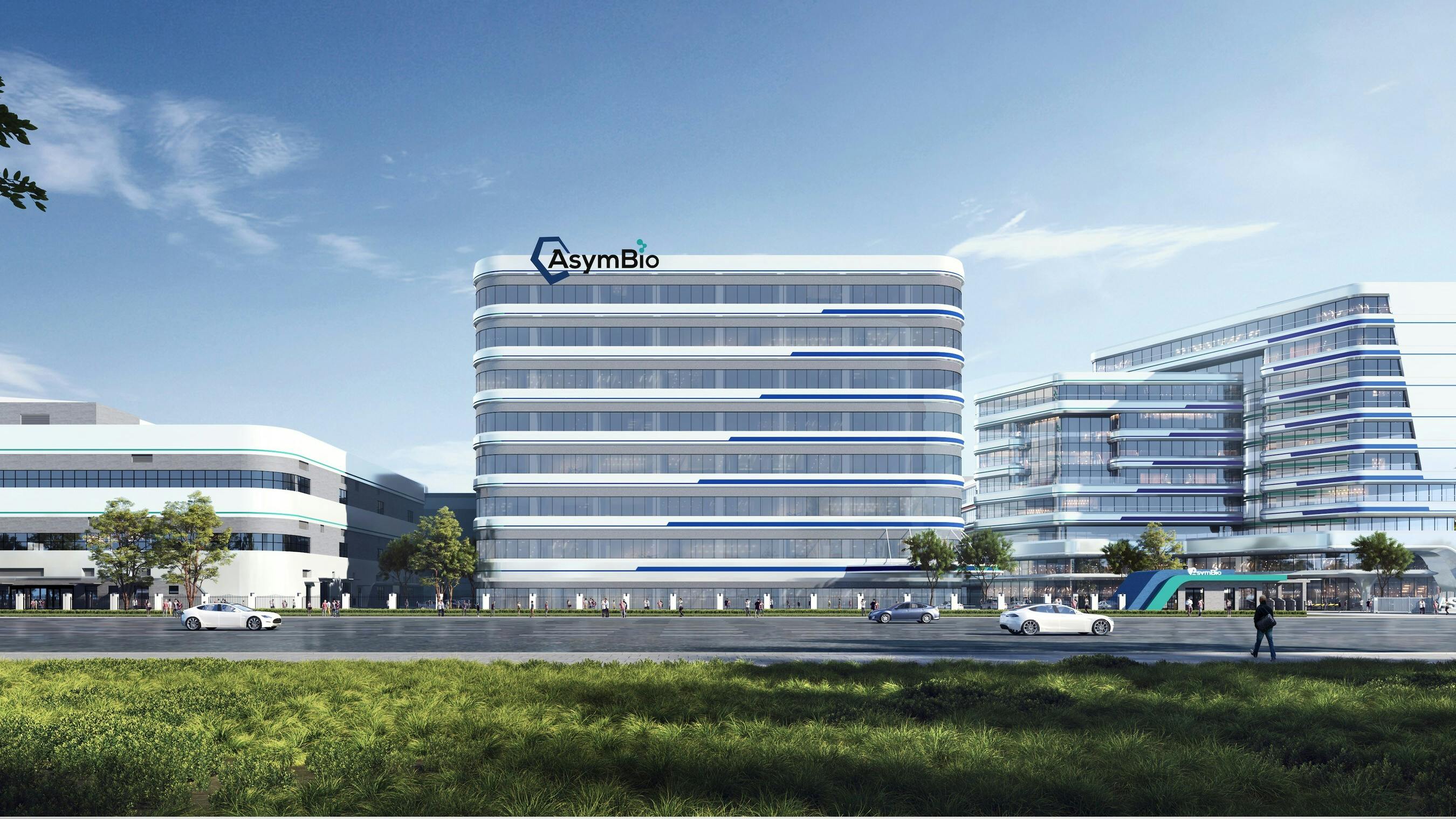 Mockup of AsymBio's Fengxian R&D Building