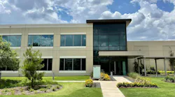 Exterior view of Cellipont Bioservices facility in The Woodlands, Texas