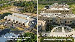 Aerial view of CordenPharma sites in the US and China