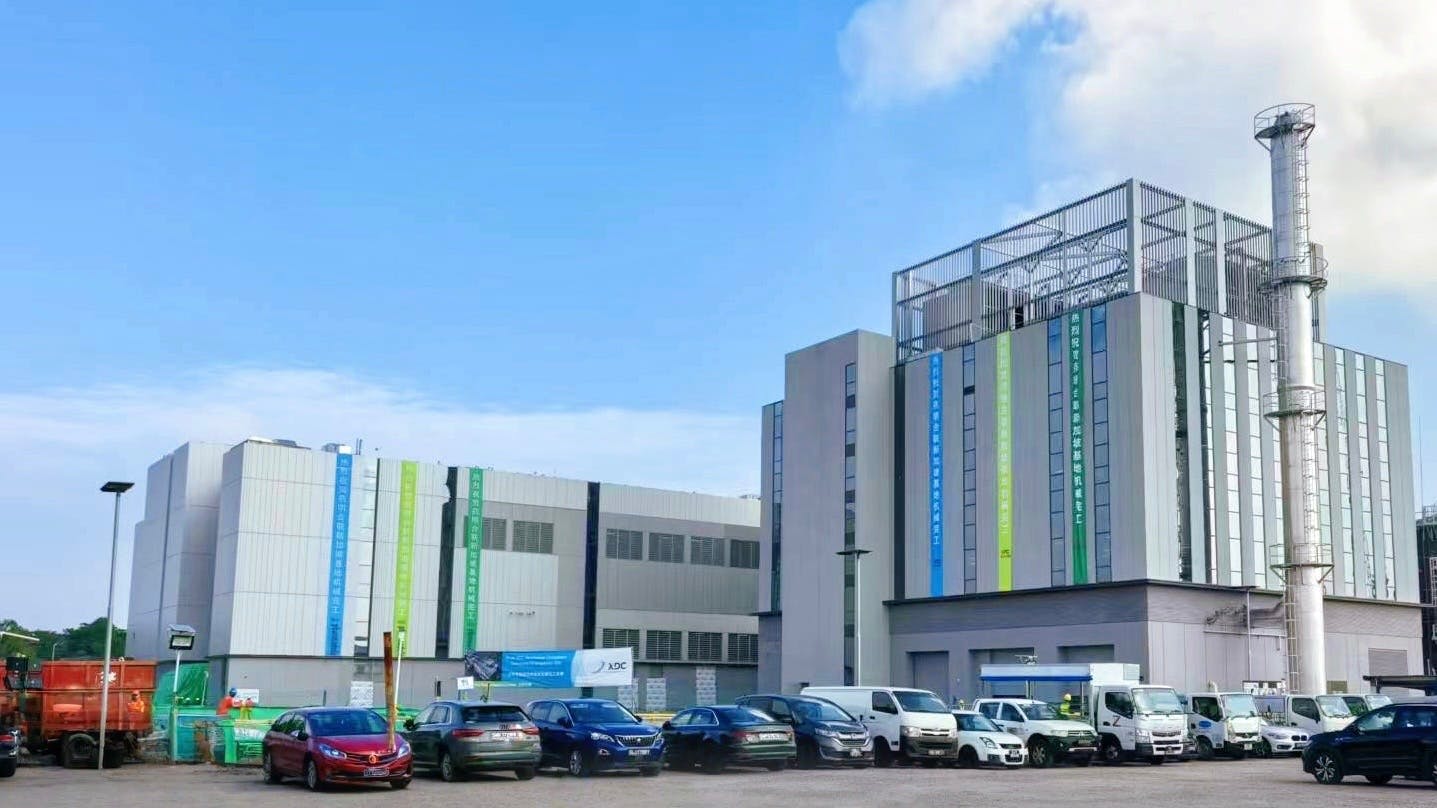 Exterior view of WuXi XDC Singapore site