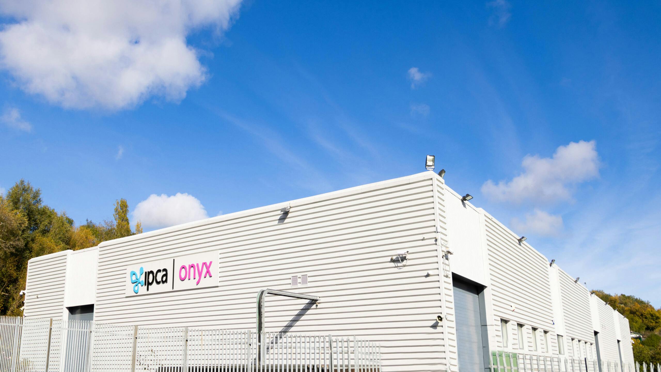 Exterior building of Onyx facility in. Sunderland, UK
