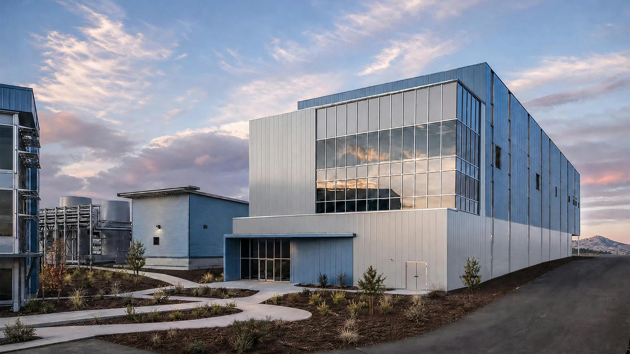 A rendering of the new Lonza facility in Bend, Oregon