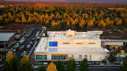 Aerial view of Serán Bioscience facility in Bend, Oregon