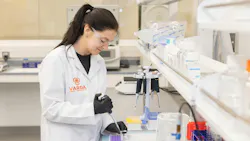 Worker in Varda Space Lab