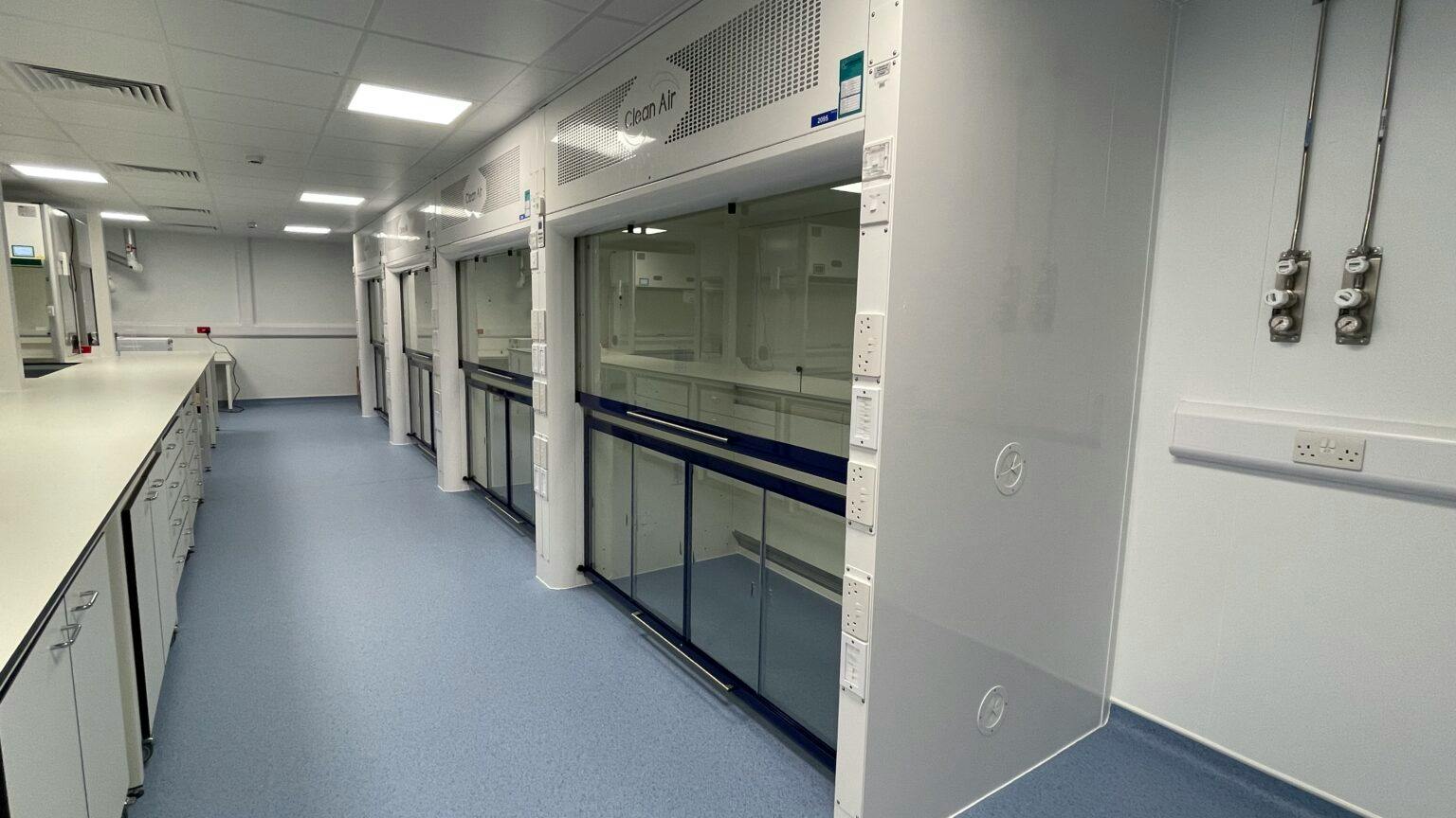 Large-scale GMP manufacturing suite at Sterling's ADC facility in Deeside, UK