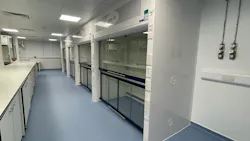 Large-scale GMP manufacturing suite at Sterling's ADC facility in Deeside, UK