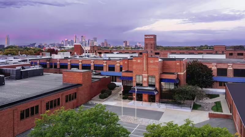 Aerial view of Bio-Techne headquarters in Minneapolis, Minnesota