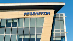 View of Corporate and Research & Development Headquarters of Regeneron Pharmaceuticals, Inc. on Old Saw Mill River Road